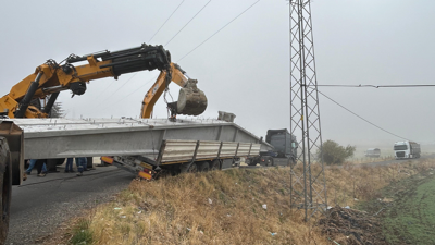 Bingöl'de TIR kazası!