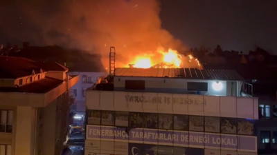 Düzce'de korkutan yangın!