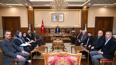 Ömer Uçar ve yeni yönetiminden İlhami Aktaş'a ziyaret