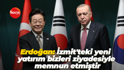 Cumhurbaşkanı Erdoğan: İzmit'teki yeni yatırım bizleri ziyadesiyle memnun etmiştir
