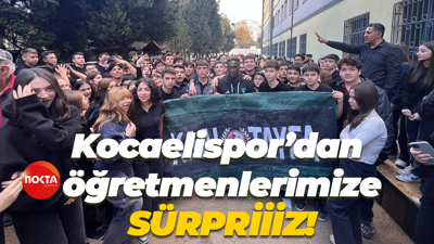 Kocaelispor’dan öğretmenlerimize SÜRPRİİİZ!
