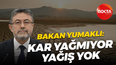 İbrahim Yumaklı: 2024 su yılına göre yüzde 29,4 daha az yağış aldık