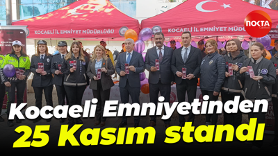 Kocaeli Emniyetinden 25 Kasım standı