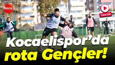 Kocaelispor'da rota Gençler!