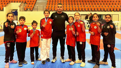 Körfezli karateciler Darıca’da tatamiye damga vurdu