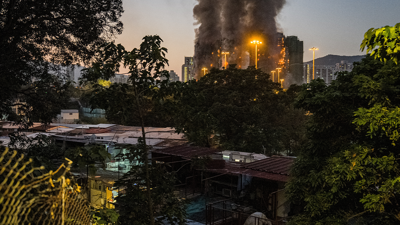 Hong Kong'daki yangın faciasında can kaybı 36'ya yükseldi