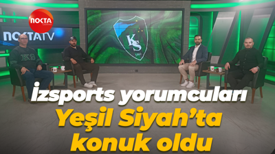İzsports yorumcuları Yeşil Siyah’ta konuk oldu