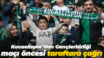 Kocaelispor’dan Gençlerbirliği maçı öncesi taraftara çağrı