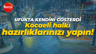 Meteoroloji Genel Müdürlüğü Kocaeli'nin hava durumu raporunu açıkladı