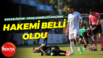 Kocaelispor – Gençlerbirliği maçının hakemi belli oldu