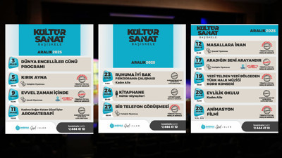 Başiskele'de Aralık ayı dolu dolu geçecek