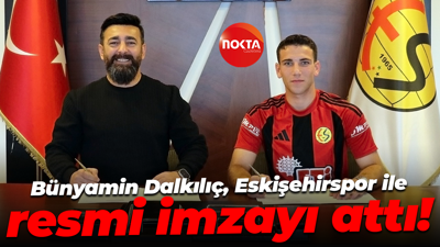 Bünyamin Dalkılıç, Eskişehirspor ile resmi imzayı attı!