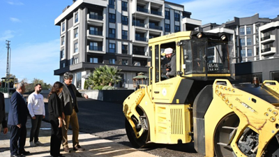 Başkan Kocaman çalışmaları yerinde inceledi