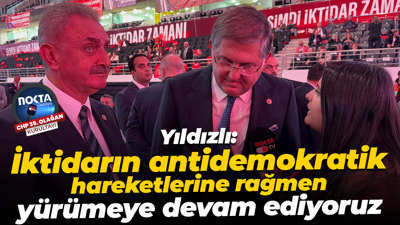 Harun Özgür Yıldızlı: İktidarın antidemokratik hareketlerine rağmen yürümeye devam ediyoruz