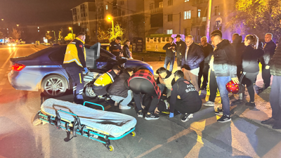 Edirne'de trafik kazası!