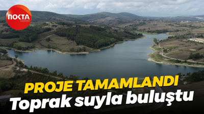 Toramanlar projesi tamamlandı... Toprak suyla buluştu