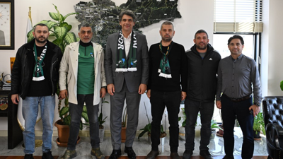 Hodri Meydan'dan Mustafa Kocaman'a ziyaret