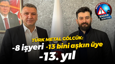 Türk Metal Gölcük Şube Başkanı Mehmet Şener’i ziyaret ettik