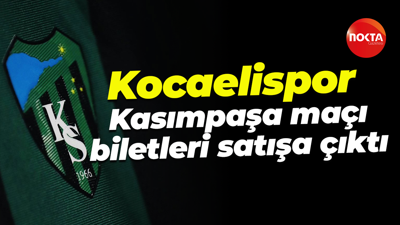 Kocaelispor - Kasımpaşa maçı biletleri satışa çıktı
