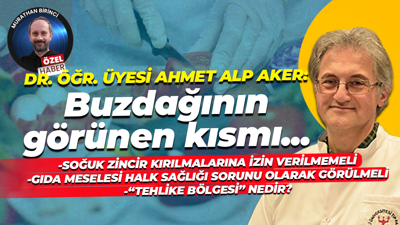 Ahmet Alp Aker’den gıda güvenliği konusunda önemli açıklamalar: Buzdağının görünen kısmı...