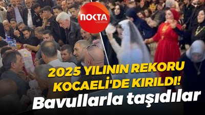 2025 yılının rekoru Kocaeli'de kırıldı! Bavullarla taşıdılar