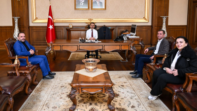 Mefahir Olcay'dan Kocaeli Valisi İlhami Aktaş'a ziyaret