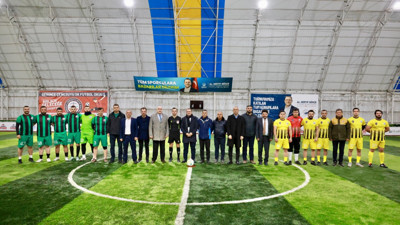 Derince'de kurumlar arası futbol turnuvası başladı!