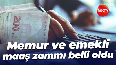 Memur ve emekli maaş zammı belli oldu