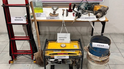 Kırıkkale'de kaçak kazı operasyonu!