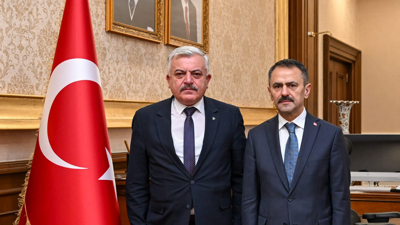 Tuncay Batı, İlhami Aktaş'ı ziyaret etti