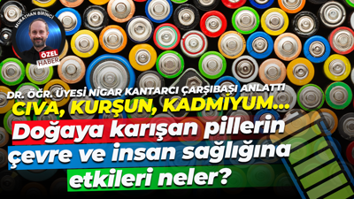 Cıva, kurşun, kadmiyum… Doğaya karışan pillerin çevre ve insan sağlığına etkileri neler?