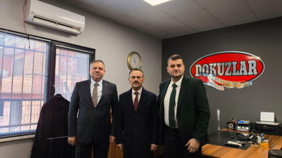 Vali İlhami Aktaş, Halil Güngör Dokuzlar ve Mahir Dokuzlar’ı ziyaret etti