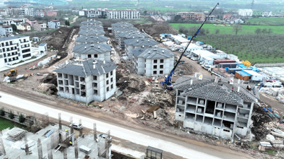 Kartepe Kent Konut Evleri’nde çalışmalar devam ediyor