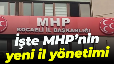 İşte MHP’nin yeni il yönetimi