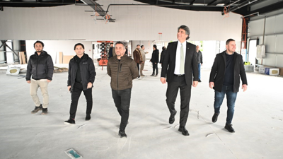 Kartepe'de 3 bin 500 metrekarelik spor kompleksinin inşası sürüyor