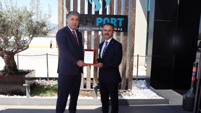 İlhami Aktaş, Safiport'u ziyaret etti