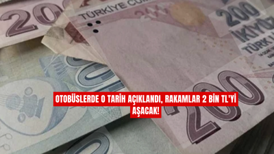 Otobüslerde o tarih açıklandı, rakamlar 2 bin TL'yi aşacak!