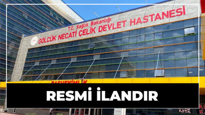 GÖLCÜK NECATİ ÇELİK DEVLET HASTANESİ BAŞHEKİMLİĞİ