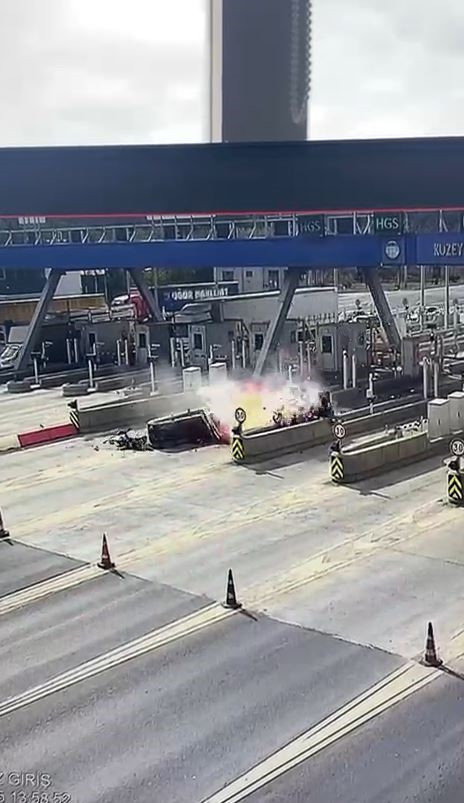 Kuzey Marmara'da feci kaza! O anlar kamerada - Resim : 1