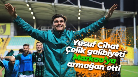 Yusuf Cihat Çelik galibiyeti Markao’ya armağan etti