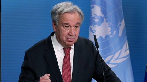 Guterres: Savaşın eşiğindeyiz!