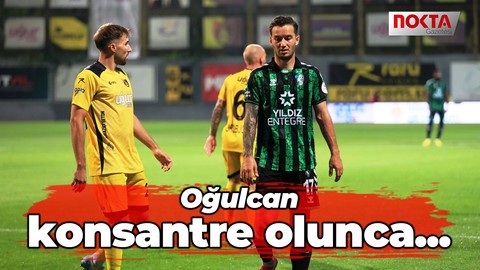 Oğulcan konsantre olunca...