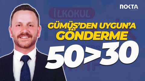 Köksal Gümüş'ten Erkan Uygun'a tek satırlık gönderme: 50>30
