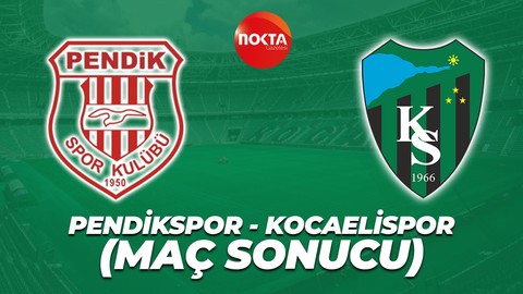 Pendikspor - Kocaelispor: 0-1