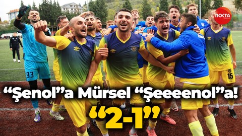 Gebzespor, Samet Şenol’un golleri ile 2-1 mağlup!