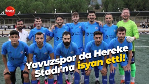 Yavuzspor da Hereke Stadı'na isyan etti!