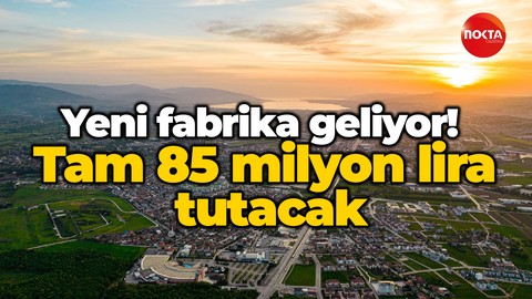 Kartepe’ye yeni fabrika müjdesi verildi! Tam 85 milyon liralık yatırım