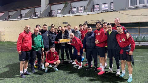Turgutspor'dan tatlı antrenman