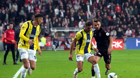 Fenerbahçe, Samsun'da üstünlüğünü koruyamadı: 2-2
