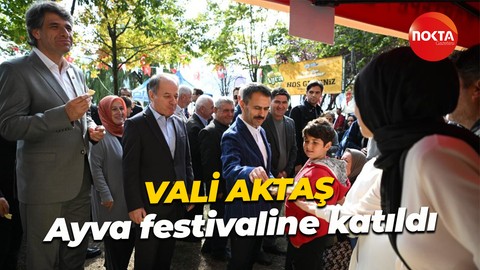 Kocaeli Valisi İlhami Aktaş, Eşme Ayva Festivaline katıldı